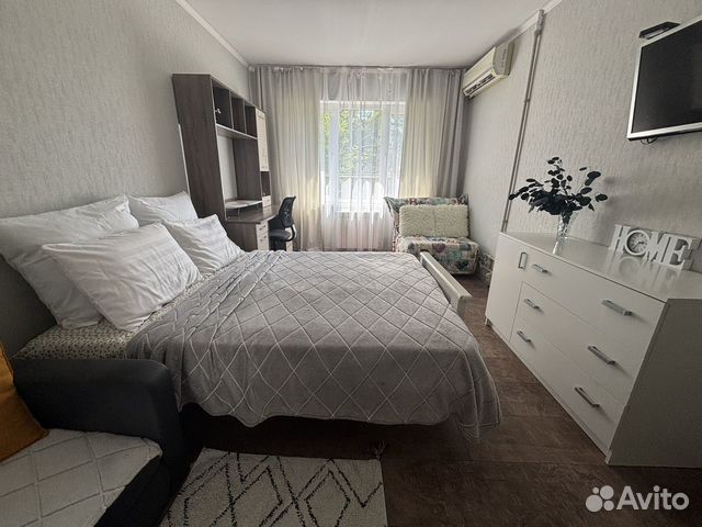 

1-к. квартира, 40 м², 2 кровати