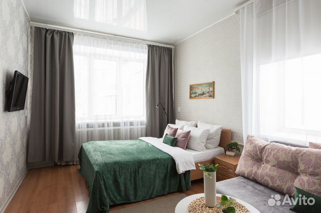 

1-к. квартира, 32 м², 2 кровати