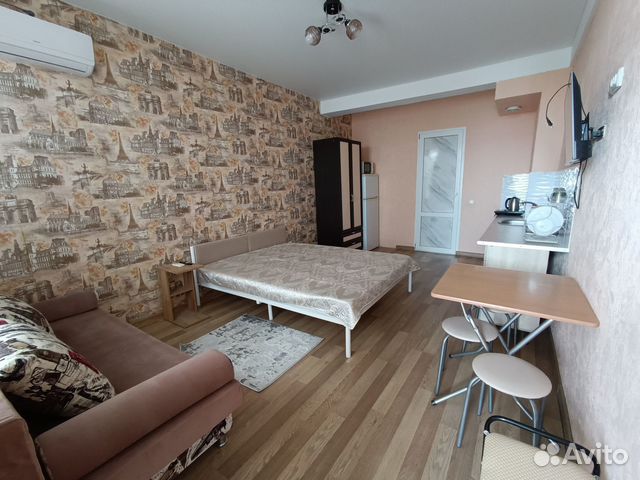 

Квартира-студия, 35 м², 2 кровати