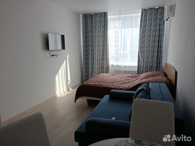 

Квартира-студия, 28 м², 2 кровати
