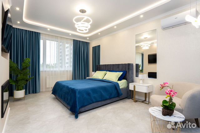 

1-к. квартира, 42 м², 2 кровати