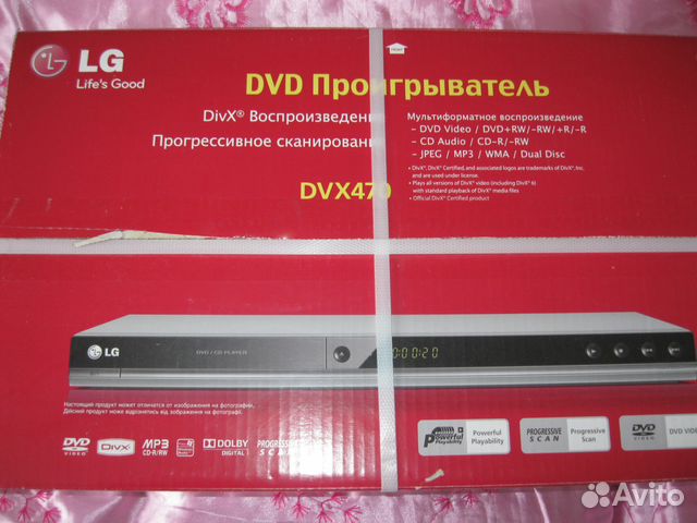 DVD плер LG
