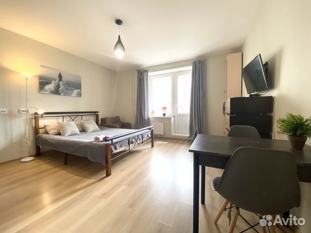 

Квартира-студия, 28 м², 1 кровать