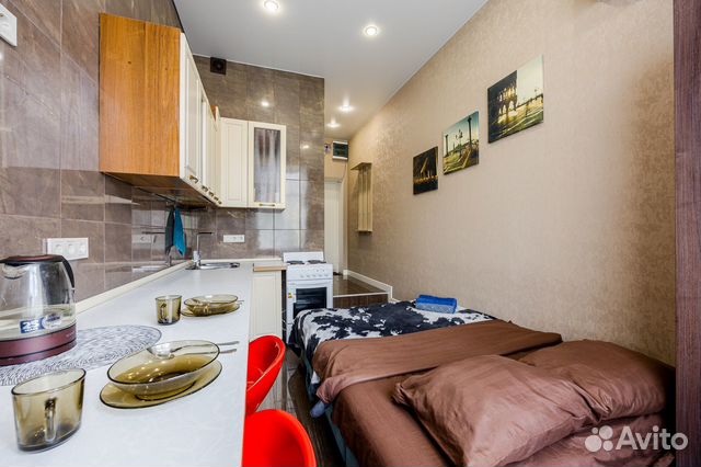 

Квартира-студия, 22 м², 1 кровать