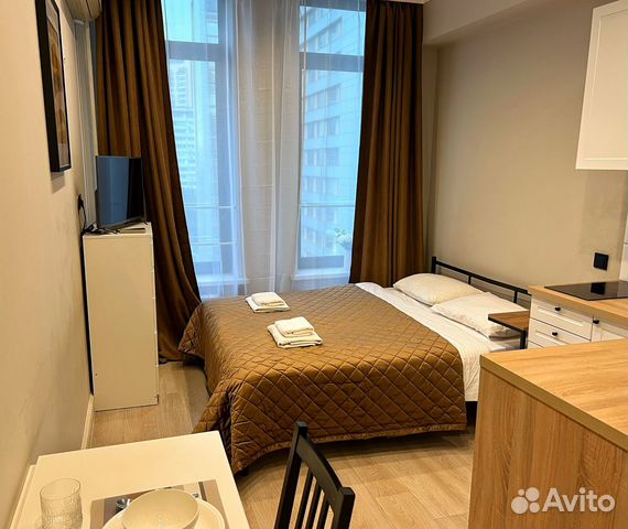 

Квартира-студия, 21 м², 1 кровать