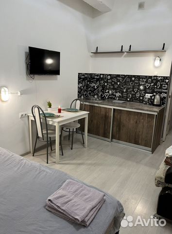 

Квартира-студия, 25 м², 2 кровати
