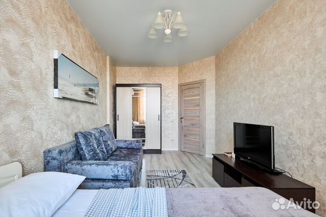 

1-к. квартира, 40 м², 2 кровати