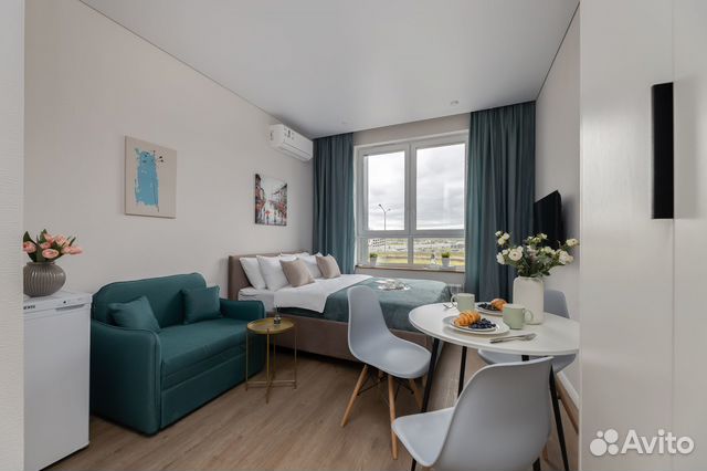 

Квартира-студия, 22 м², 1 кровать