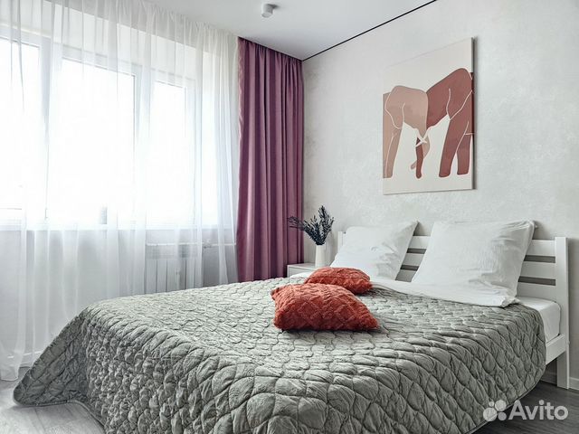 

1-к. квартира, 35,5 м², 2 кровати