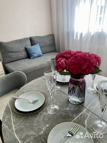 

1-к. квартира, 37 м², 2 кровати