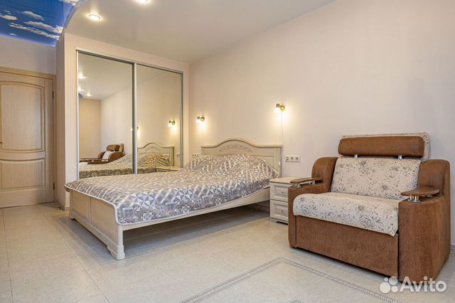 

1-к. квартира, 40 м², 3 кровати