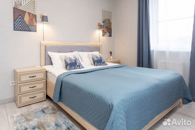 

1-к. квартира, 36 м², 3 кровати