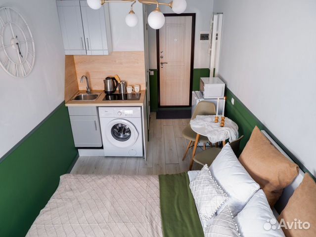 

Квартира-студия, 21 м², 1 кровать