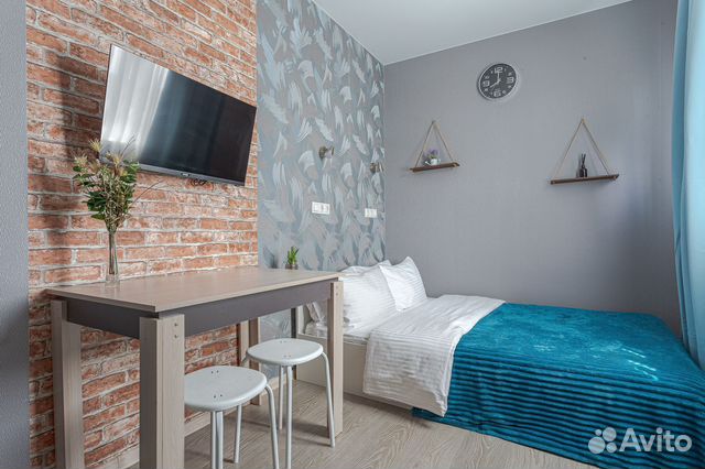 

Квартира-студия, 15 м², 1 кровать