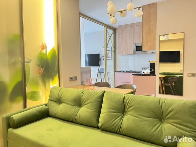 

Квартира-студия, 34 м², 2 кровати