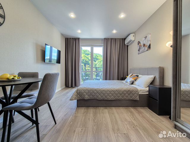 

Квартира-студия, 27 м², 1 кровать