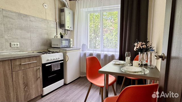 

1-к. квартира, 44,5 м², 2 кровати