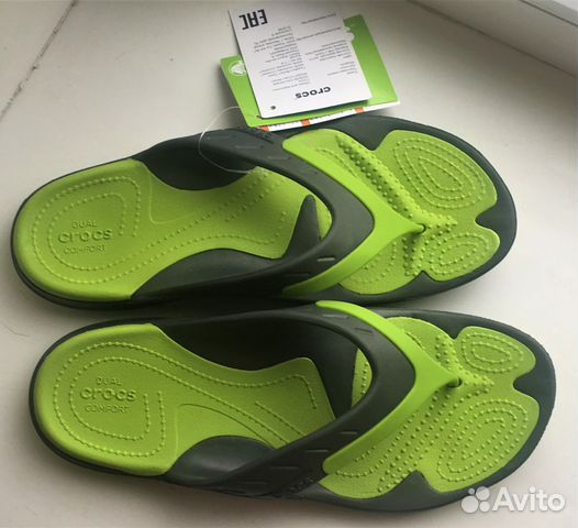 Сланцы вьетнамки Crocs modi Sport Flip разный цвет