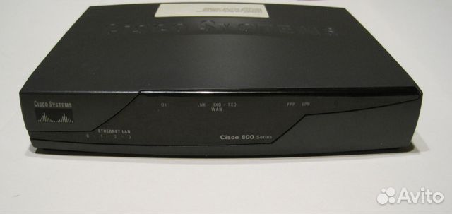 Маршрутизатор и коммутатор Cisco (871, 2811, 1921)