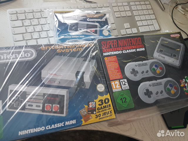 Nintendo NES mini + snes mini classic NEW