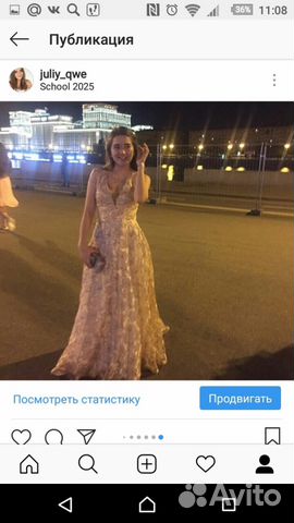 Вечерние платье