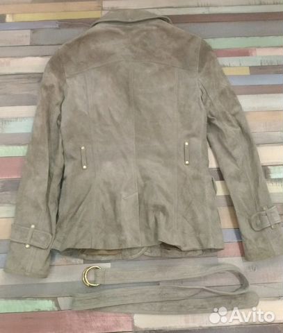 Куртка MaxMara, замша
