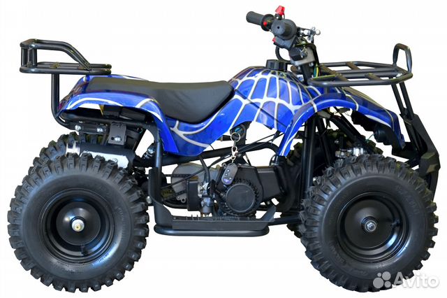 Детский квадроцикл ATV 50cc «Синий паук»