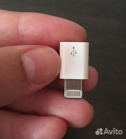 Адаптер microUSB-iPhone