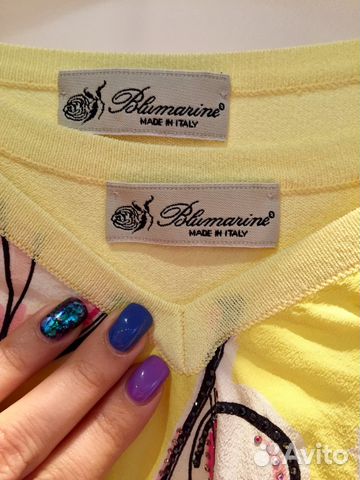 Двойка (топ, кардиган) Blumarine оригинал в идеале Двойка (топ, кардиган) Blumarine оригинал в идеале