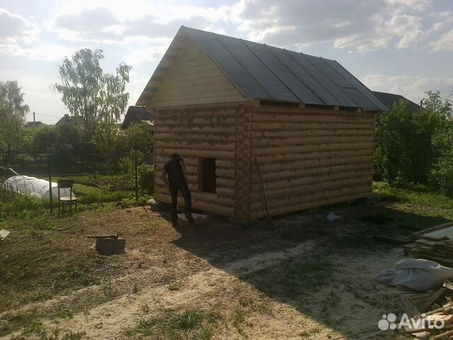 Сруб бани - 4x5 м Сруб бани - 4x5 м