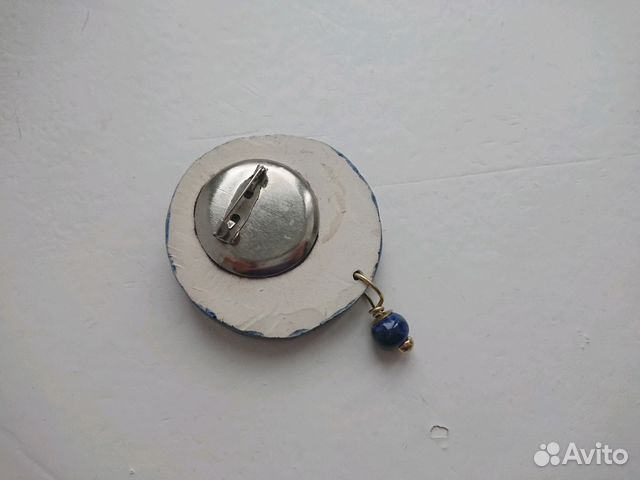 Брошь керамическая