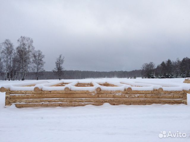 Сруб 8х10.5м