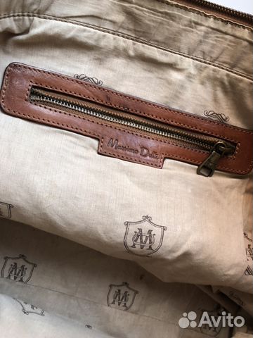 Сумка Massimo Dutti кожа, для путешествий