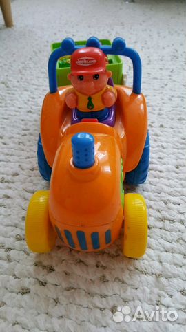 Трактор музыкальный Kiddieland Трактор музыкальный Kiddieland