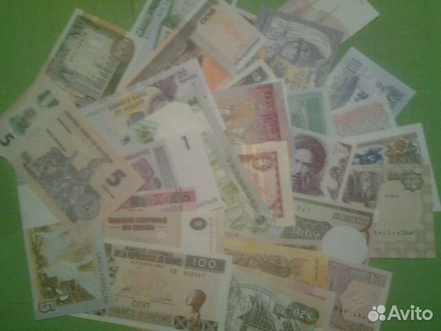 Банкноты мира 30 стран 30 шт