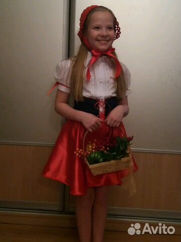 Костюм Красной шапочки