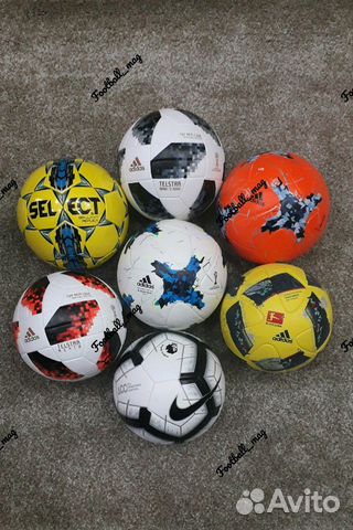 Футбольные мячи Adidas Nike