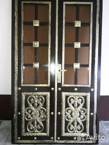 Дверь из ковки