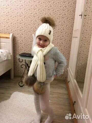 Шапка зимняя детская