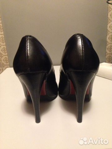 Туфли кожаные Noone, 35 размер Туфли кожаные Noone, 35 размер