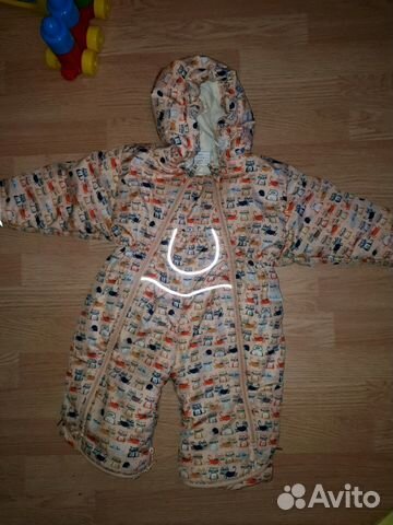 Комбинезон детский демисезон 68-74
