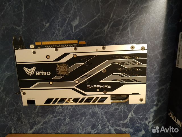 Видеокартаsapphire AMD Radeon RX 580 nitro+ OC 4Gb