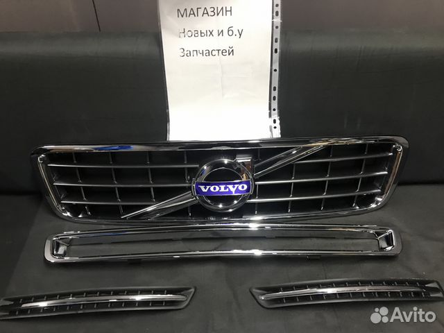 Volvo xc90 решетки хромированные хром пакет а.2332