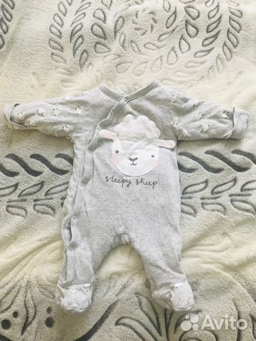 Утепленный комбинезон Mothercare 56 размера Утепленный комбинезон Mothercare 56 размера