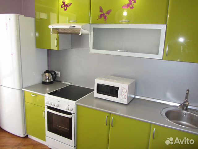 

1-к. квартира, 44 м², 2 кровати
