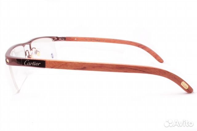 Мужская оправа для очков Cartier Santos Copper