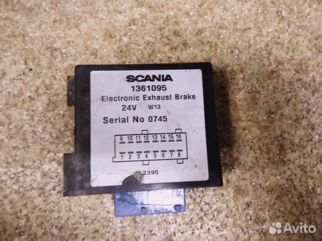Блок электронный scania 1361095