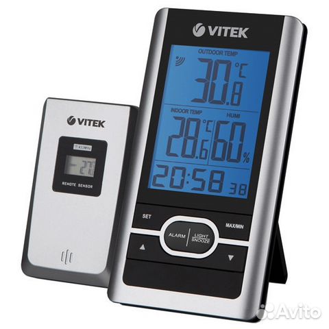 Новая метеостанция vitek VT-3531 SR для дома Новая метеостанция vitek VT-3531 SR для дома