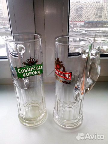 Пивные кружки и бокалы