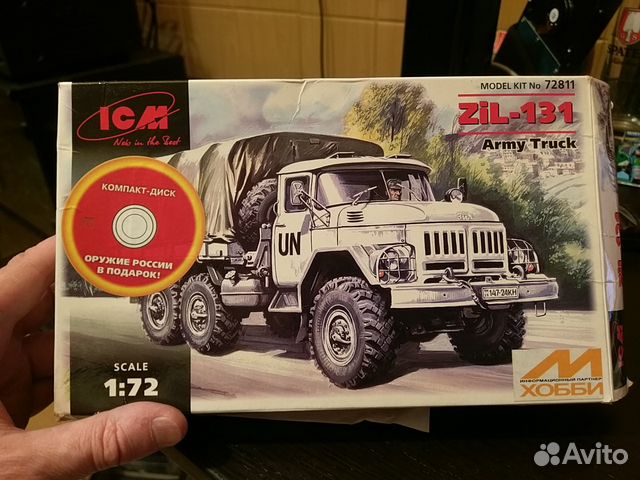 ЗИЛ 131 Army Truck UN 1/72 ICM
